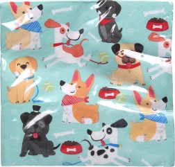 Festservietter PAP 33x33 cm, 20 stk