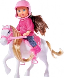 Panenka EVI med hest