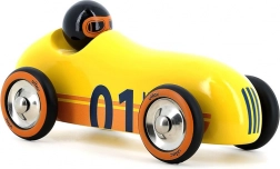 Vilac træbil old sport gul