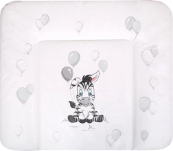 Blød puslepude New Baby Zebra hvid 85 × 70