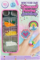 Sæt til fremstilling af smykker med diamantmaling til børn