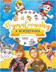 Malebog Paw Patrol med børnetatoveringer - 1 stk.