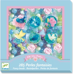 Fremstilling af smykker Turkise fugle DJECO