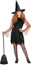 Børnekostume heks 116 cm (4–5 år)