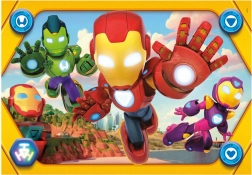 Puzzle CLEMENTONI Iron Man og fantastiske venner MAXI 104 brikker