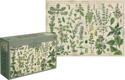 Puslespil Vintage Nature: urter 1000 brikker