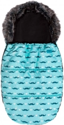 Luksuriøs vinterkørepose til børn Belisima Moustache