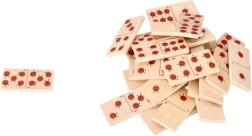 Trædomino med mariehøner