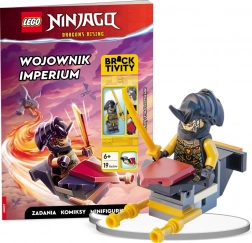 Lego NINJAGO: Imperiets kriger – interaktiv bog med minifigur og svæver