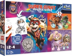 Puslespil 15 stykker GIANT Ekstraordinært hold Paw Patrol