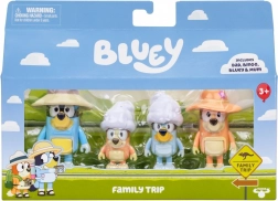 Bluey – familiesæt Figurer Familietur