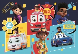 clementoni puslespil firebuds maxi 24 brikker