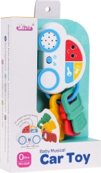 Interaktiv bil med nøgler til de mindste