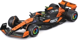Metalmodel bburago 1:43 mclaren mcl38 2024 #4 lando norris med kører i præsentationsæske