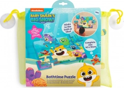 Badekarspuslespil Baby Shark 12 brikker