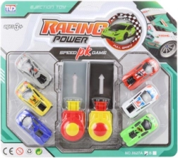 Sæt med sportsbiler med affyrer