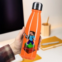 Rustfri stålflaske Minecraft 600 ml