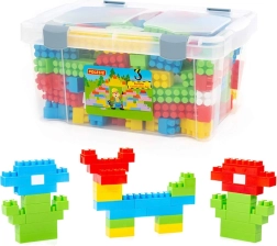 Byggesæt i kuffert 174 dele