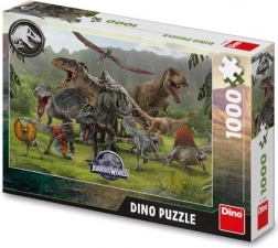 Puslespil Dino Jurassic World 1000 brikker