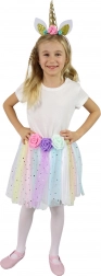 Børnekostume enhjørning med tutuskørt