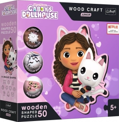 Træpuslespil junior Gabby 50 brikker