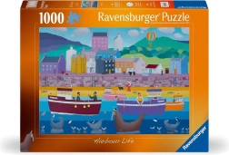 Ravensburger puslespil Livet i havnen 1000 brikker