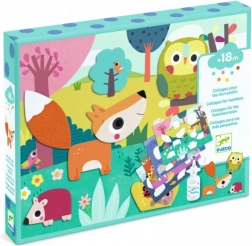 Djeco første collage for de mindste – dyr