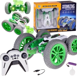 RC stuntbil med dampeffekter og LED-lys