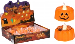 lyskende halloween græskar 4,8 × 4,8 × 4,3 cm