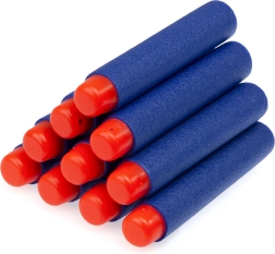 Skum-erstatningspile til blaster 10 stk 7,2 cm