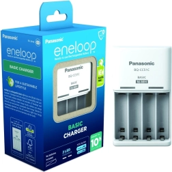 Eneloop basic oplader uden AA/AAA-akkumulatorer