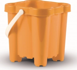 Androni spand borg med 4 tårne, orange 16 cm