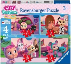 Puslespil 4 i 1 CRY BABIES fra Ravensburger