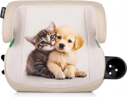 autopude go boost i-size med isofix, kitten & puppy