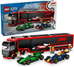 LEGO® City 60445 Lastbil F1® med biler F1® RB20 og AMR24