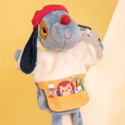 Lilliputiens hånddukke hund Jules