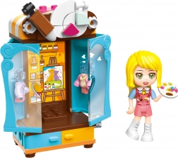 Qman UNA Series malers garderobeskab byggesæt