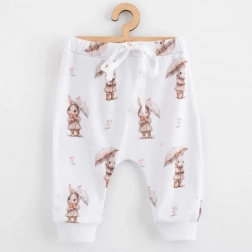 baby bomuldsjoggingbukser jogger new baby til babyer bunny 80