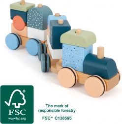 Træ-stablende tog Arctic small foot