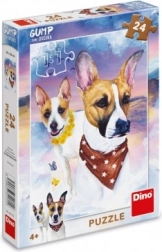 Puslespil Gump vi er et par 24 brikker