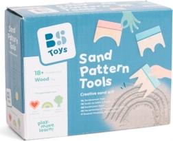 Træværktøjer til skabelse af sandmønstre - 3 stk