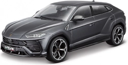 Bburago Lamborghini Urus metalmodel 1:18 Plus, metallisk grå