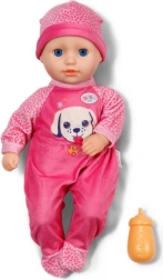 Dukke BABY born Anna mørkerosa 36 cm