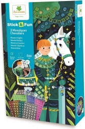 Stick & Fun - lille mosaik - riddere