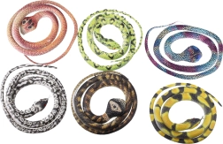 Farverig slange 75 cm