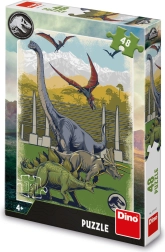 Puslespil Jurassic World – 48 brikker