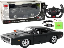 Fjernstyret bil Dodge Charger 1:16 sort