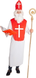 Sankt Nikolaus kostume til voksne
