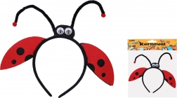 Karneval pandebånd Mariehøne