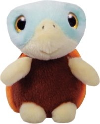 Plysbamse-sköldpadde TJ YooHoo 15 cm